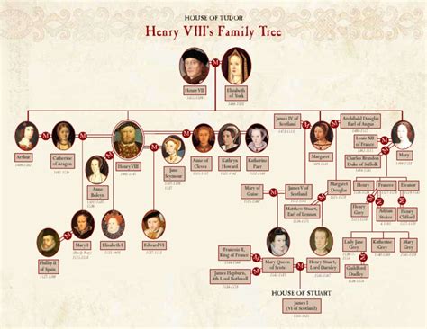 king henry 8th family tree